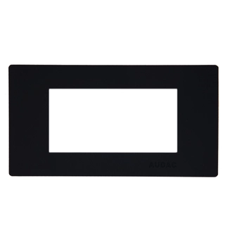 Audac CP 45 CF 2 B - Cover Frame for 2 Units black